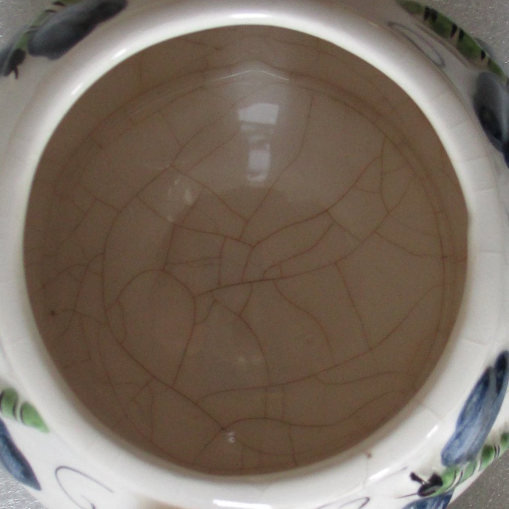 VINTAGE DRAGONFLY CERAMIC TEAPOT - Picture 9 of 14